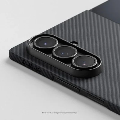 Petaka Case For Samsung Z Fold 7 - Black/Grey
